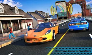 Yellow Cab American Taxi Driver 3D: New Taxi Games Screenshot 1