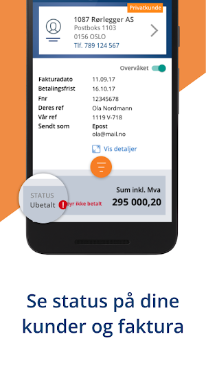 NyFaktura - enkel fakturering! Screenshot 3