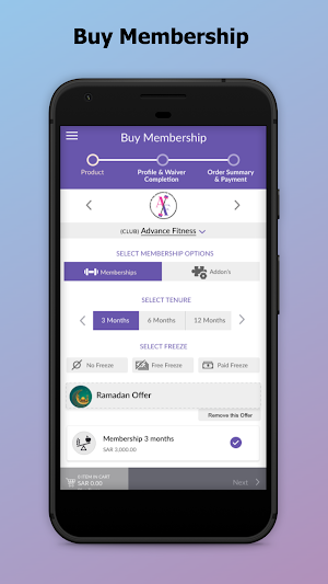 Advance Fitness Health Center Screenshot 1