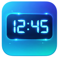 Minimal Digital Clock Widget