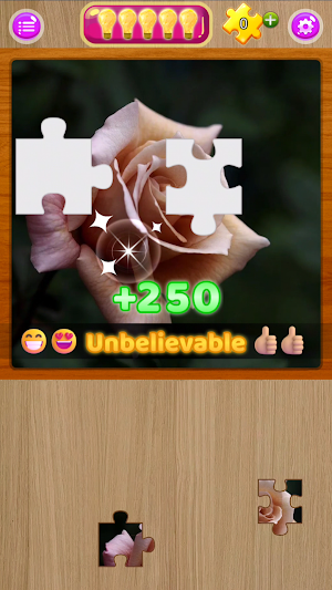 Rose Jigsaw Puzzle Screenshot 2