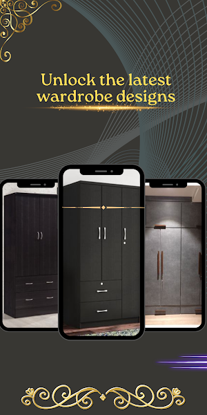 Modern Wardrobe Design Ideas Screenshot 0