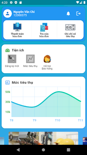 Cấp nước Cà Mau - CSKH Screenshot 0