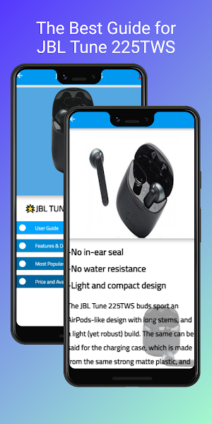 JBL TUNE 225TWS Guide Screenshot 3