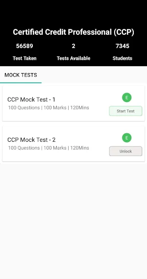 JAIIB CAIIB Mock Tests Screenshot 0