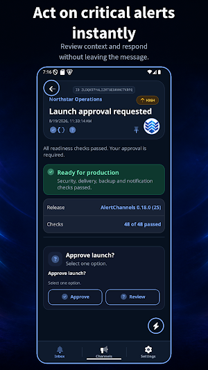 AlertChannels: Trusted Alerts Screenshot 2