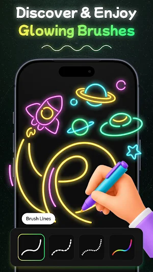 Glow Draw Screenshot 1