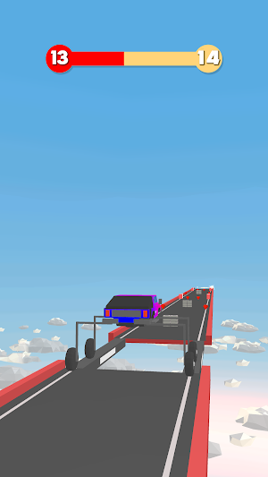 Monster Hydraulic Cars Race 3D Screenshot 1