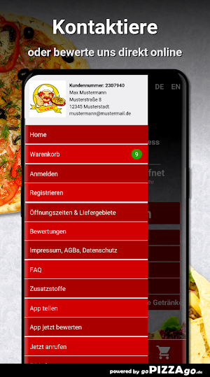 Yasmin Döner-Pizza Nordhausen Screenshot 2