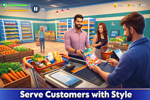 SuperMarket CheckOut Simulator Screenshot 0