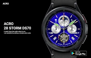 ACRO 28 STORM DS70 Watchface Screenshot 2