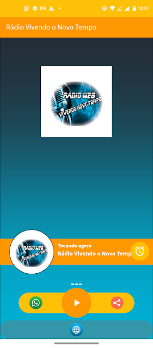 Rádio Vivendo o Novo Tempo Screenshot 2