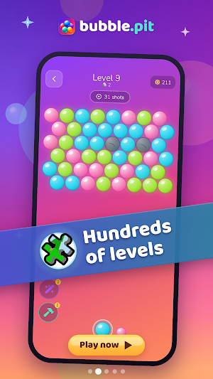 bubble.pit · Bubble Shooter Screenshot 1