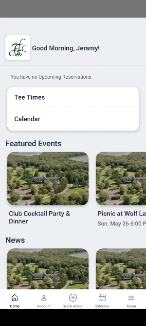 The Forest Lake Club Screenshot 1