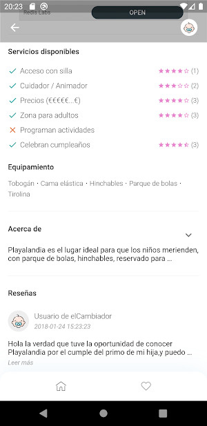 elCambiador Screenshot 2