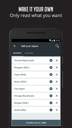 Hockey Trade Rumors - SF Screenshot 1
