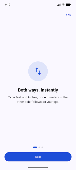 Height Converter: Feet & CM Screenshot 3