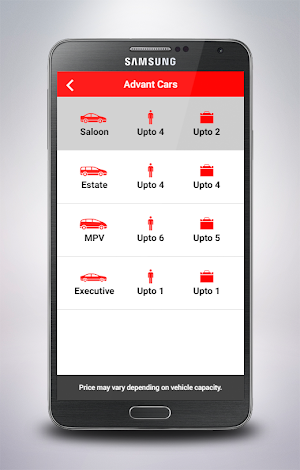 Advents Private Hire Screenshot 3