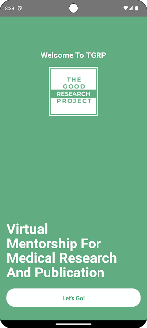 The Good Research Project Screenshot 1