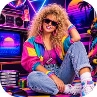 AI 1980s Retro Photo Generator