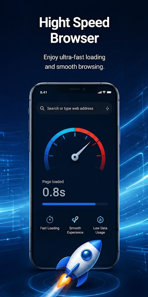 Hub Browser: Fast Private Web Screenshot 3