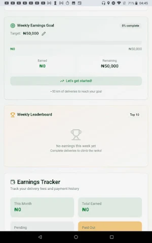 Swift Go Delivery Screenshot 3