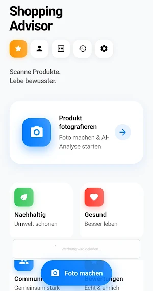 ShoppingAdvisor Screenshot 1