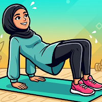 تمارين منزلية للنساء بدون نت