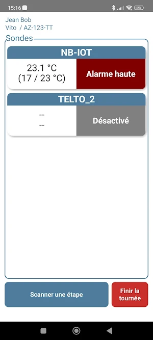 Delivery Webserve Screenshot 1