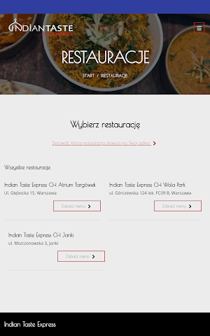 Indian Taste Express Screenshot 2