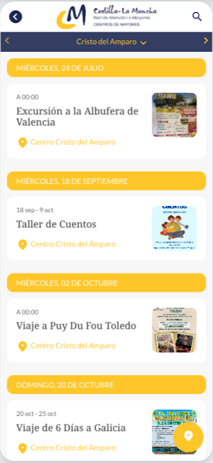 Centro de Mayores CLM Screenshot 3