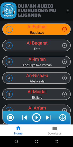 Luganda Quran Audio Screenshot 3