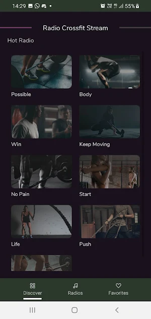 Radio Crossfit Screenshot 1