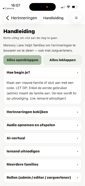 Memory Lane - Family Memories Screenshot 2