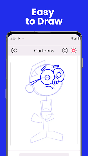 LetsDraw - How to Draw Anime Screenshot 0
