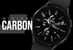 Carbon Classy Watch Face Screenshot 0