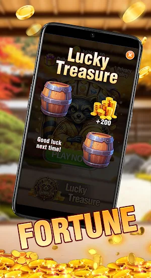 Shadow Raccoon Fortune Slots Screenshot 2