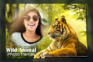 Wild Animal Photo frames Screenshot 0