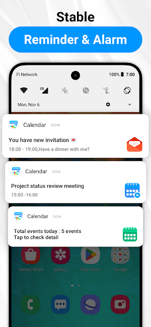 Calendar Planner - Agenda App Screenshot 3