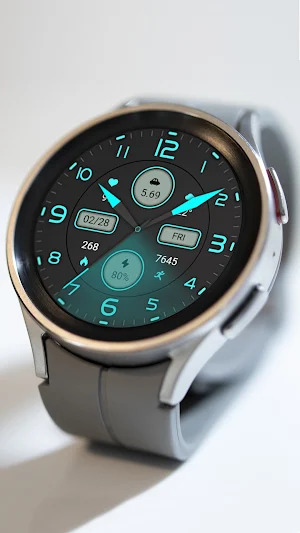 ZKin Watch Blue Firefly Quartz Screenshot 1