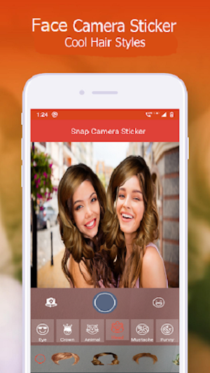 Face Camera Sticker- FaceEmoji Screenshot 3