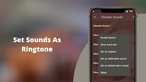 Disaster Sounds Screenshot 2