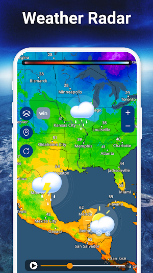 Weather Tomorrow: Live & Radar Screenshot 3