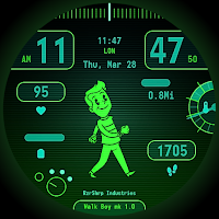 Walking Boy Watch Face