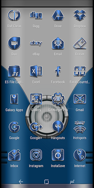 SeventySeven Blue Icon Pack Screenshot 3