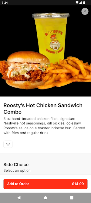 Roosty's Chicken n Shakes Screenshot 3