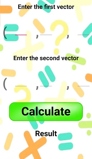 Cross Product Calculator Screenshot 0