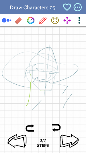 How to Draw Monkey D Screenshot 3
