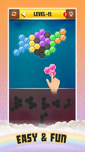 Hexa Puzzle Games PRO: Jigsaw Block Puzzle IQ Test Screenshot 3