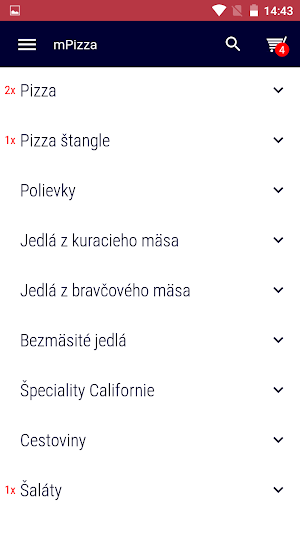 Pizzeria California Bratislava Screenshot 2